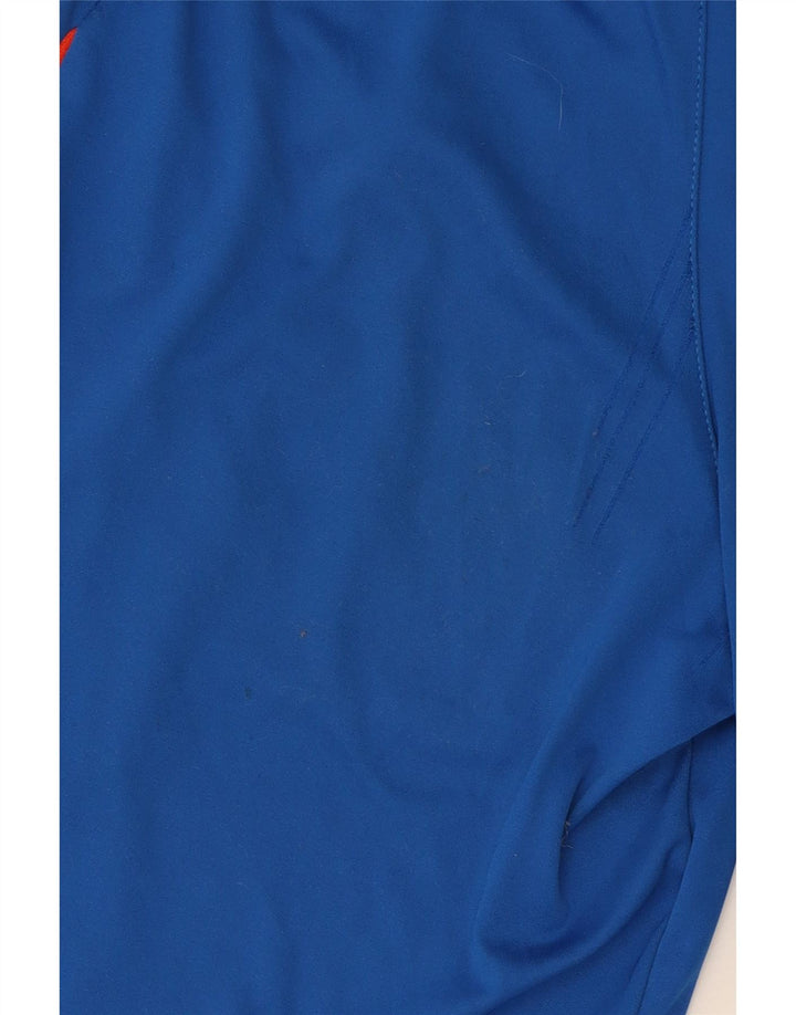 Adidas Boys Climalite Sport Shorts 9-10 Years Blue Polyester