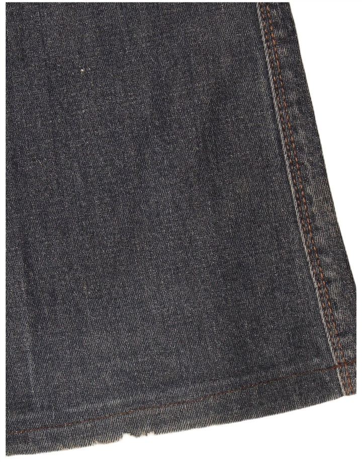 Zara Womens Flared Jeans EU 38 Small W28 L31 Navy Blue