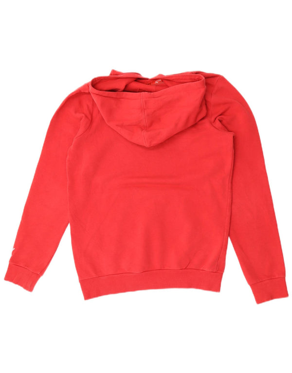 Puma Girls Graphic Hoodie Jumper 13-14 Years Red