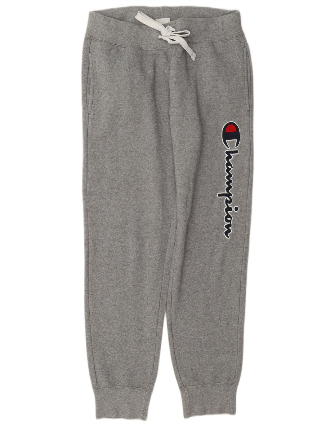 Champion Womens Tracksuit Trousers Joggers UK 14 Medium Grey Flecked