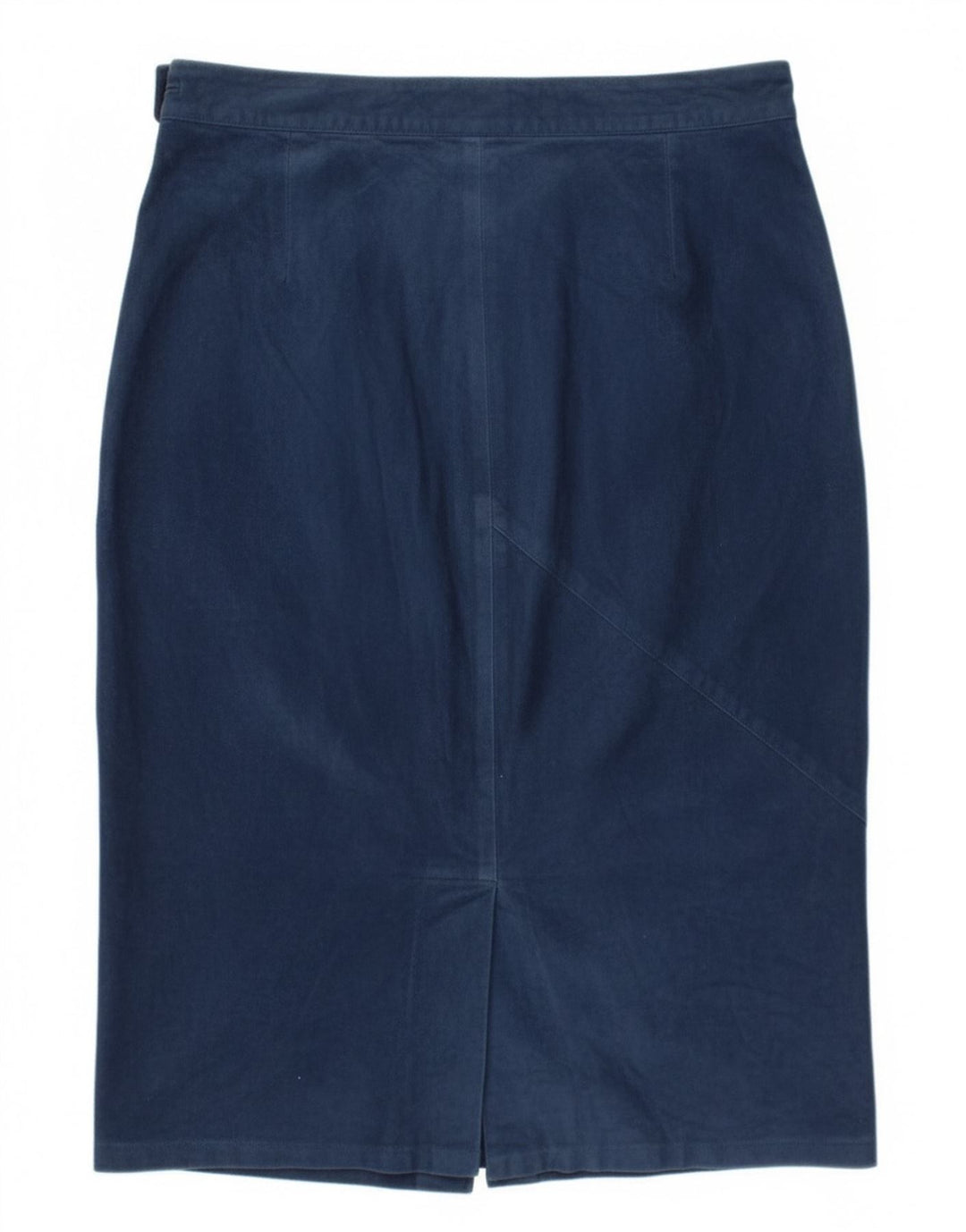 Robrik Womens Suede 2 Piece Skirt Set IT 44 Medium W30  Navy Blue Leather