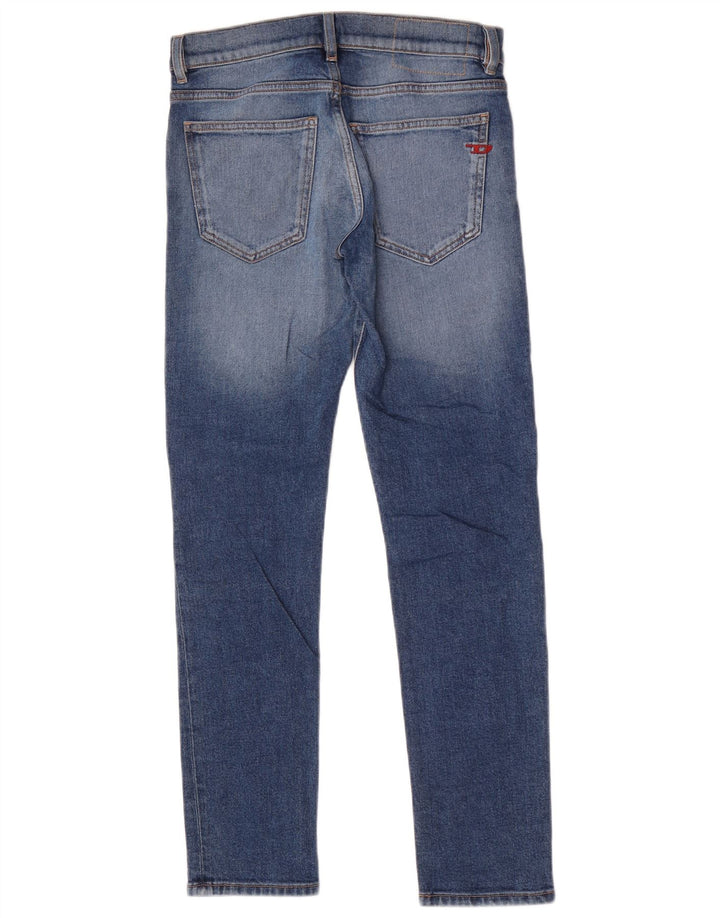 Diesel Womens Slim Jeans W28 L30 Blue Cotton