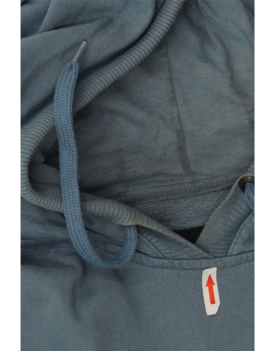 Vans Mens Graphic Hoodie Jumper Large Blue Cotton