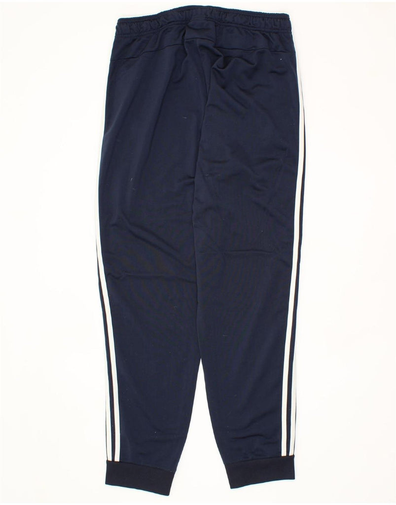 ADIDAS Mens Tracksuit Trousers Joggers Large  Navy Blue Polyester Vintage Adidas and Second-Hand Adidas from Messina Hembry 