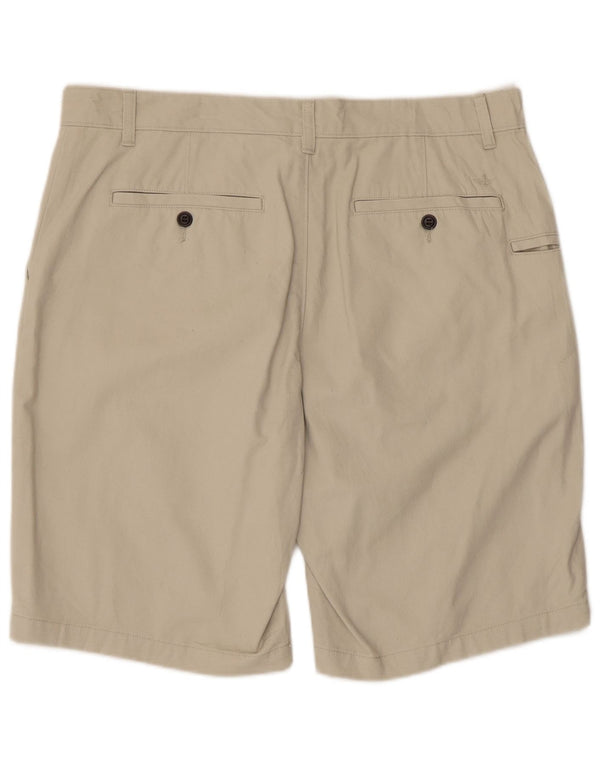 Dockers Mens Cargo Shorts W36 Large Beige Cotton