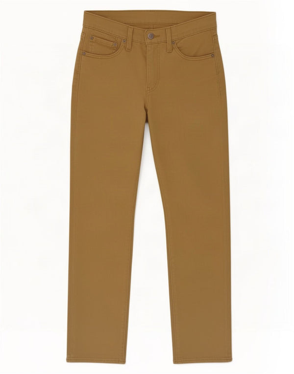 Levi's Mens 511 Straight Chino Trousers W29 L30 Beige Cotton