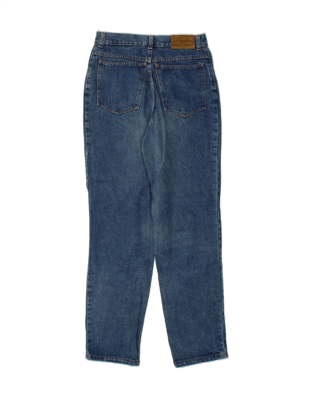 BENETTON Womens Tapered Jeans W28 L31  Blue Cotton Vintage Benetton and Second-Hand Benetton from Messina Hembry 
