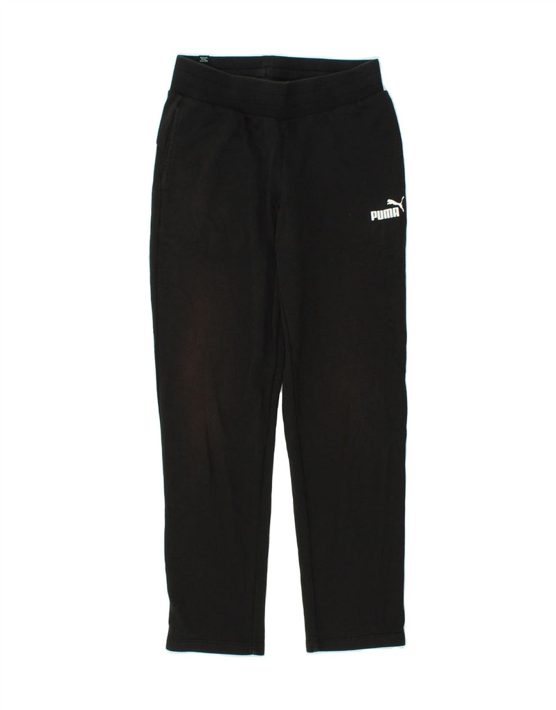 PUMA Mens Tracksuit Trousers XS Black Vintage Puma and Second-Hand Puma from Messina Hembry 