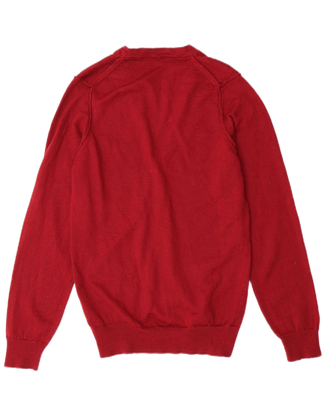 JULES Womens Cardigan Sweater UK 12 Medium Burgundy Acrylic