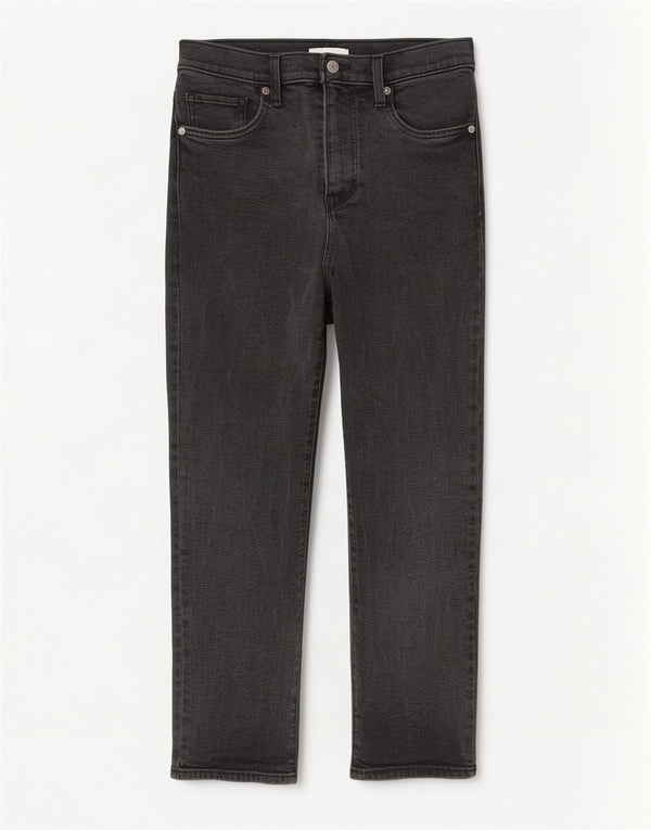 Levi's Womens High Waist Tapered Jeans W29 L27 Grey Cotton