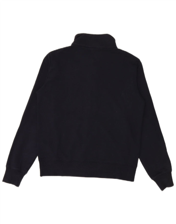 CHAMPION Womens Tracksuit Top Jacket UK 16 Large Navy Blue Cotton