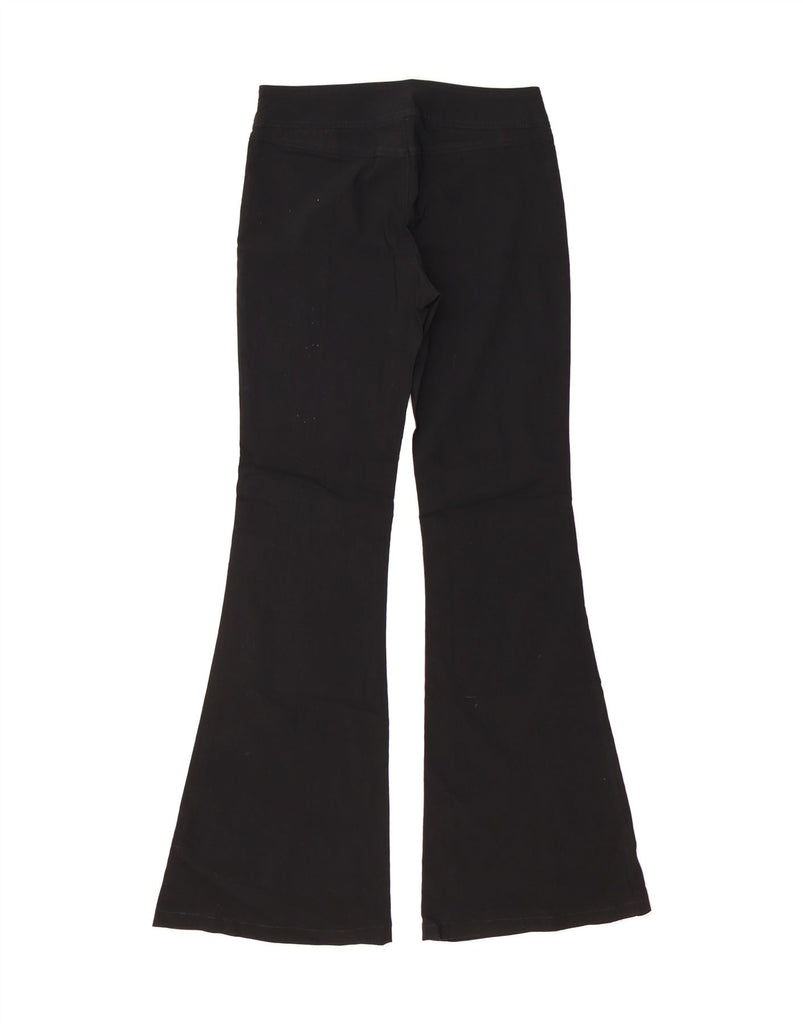 PIMKIE Womens Flare Casual Trousers W32 L32 Black Vintage Pimkie and Second-Hand Pimkie from Messina Hembry 