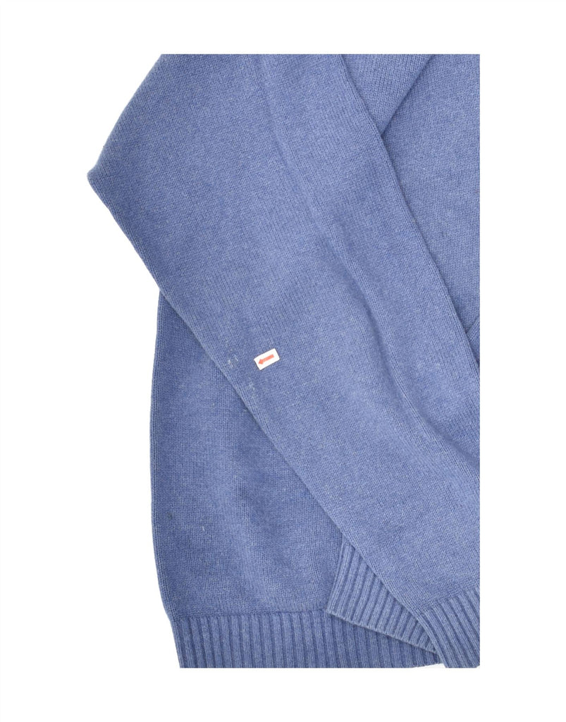 TOMMY HILFIGER Mens V-Neck Jumper Sweater 2XL Blue Cotton | Vintage Tommy Hilfiger | Thrift | Second-Hand Tommy Hilfiger | Used Clothing | Messina Hembry 