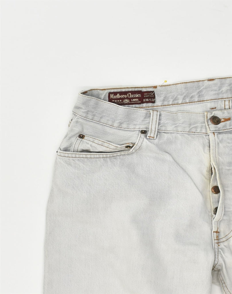 MARLBORO CLASSICS Mens Tapered Jeans W36 L30 Grey Cotton | Vintage Marlboro Classics | Thrift | Second-Hand Marlboro Classics | Used Clothing | Messina Hembry 