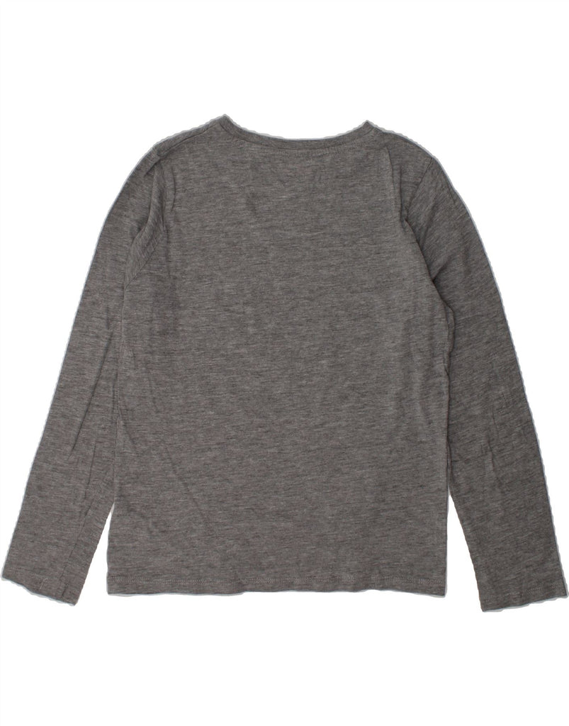 TOM TAILOR Girls Graphic Top Long Sleeve 8-9 Years Grey Cotton | Vintage Tom Tailor | Thrift | Second-Hand Tom Tailor | Used Clothing | Messina Hembry 