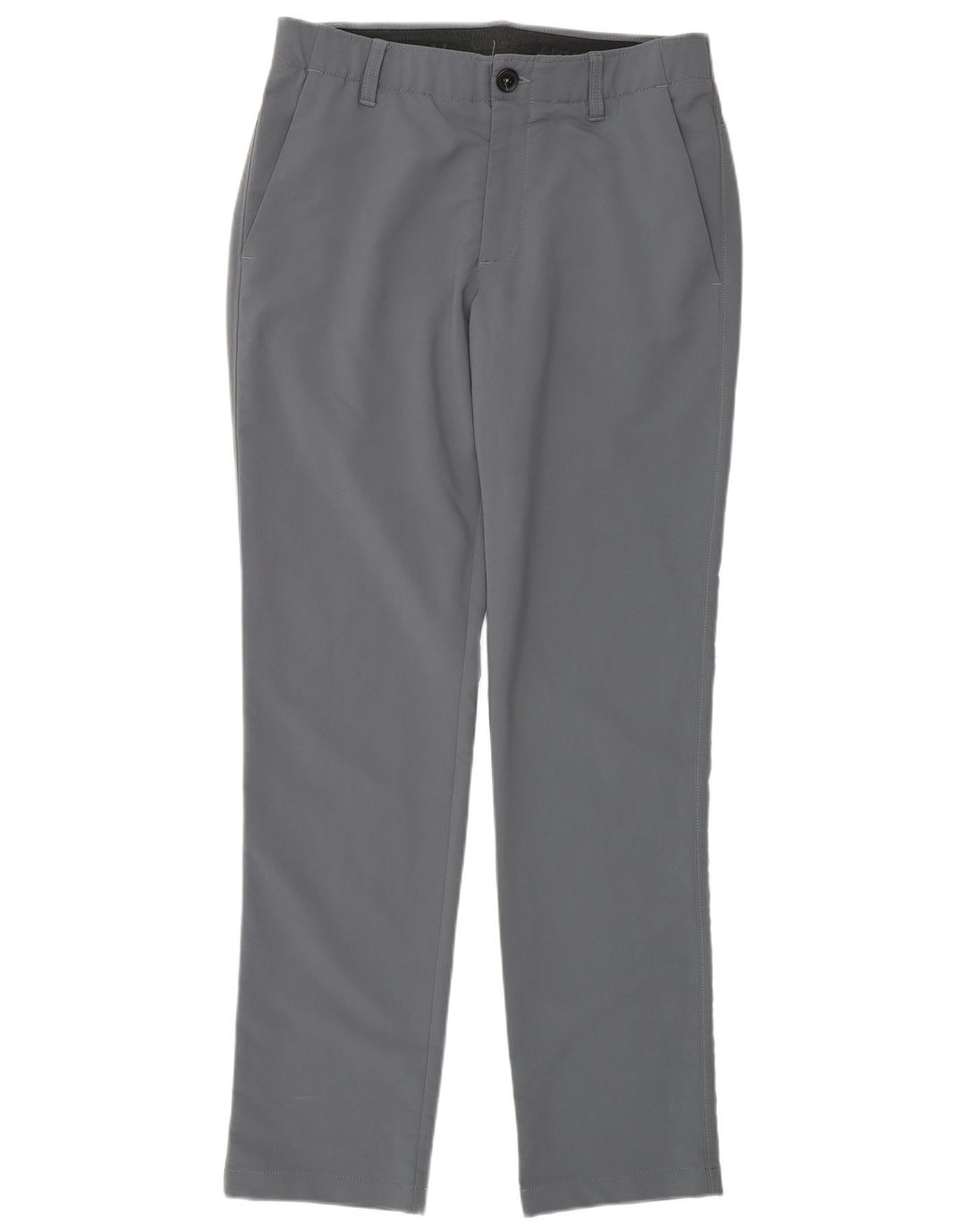 Under Armour Mens Straight Chino Trousers W32 L32 Grey Polyamide