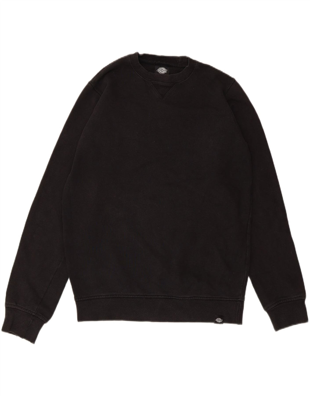 Dickies Mens Sweatshirt Jumper Medium Black Cotton