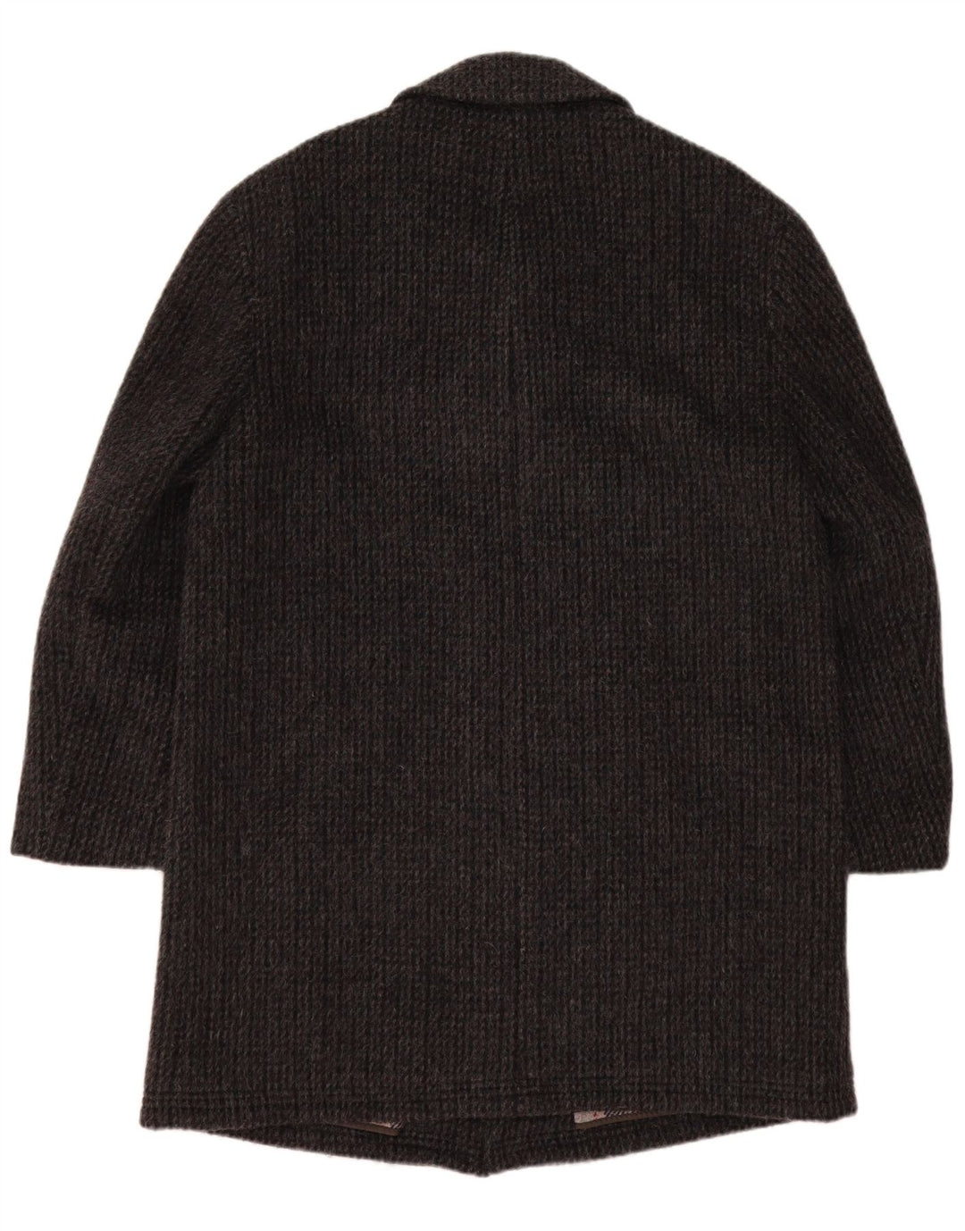 Esquire Mens Overcoat IT 48 Medium Grey Virgin Wool
