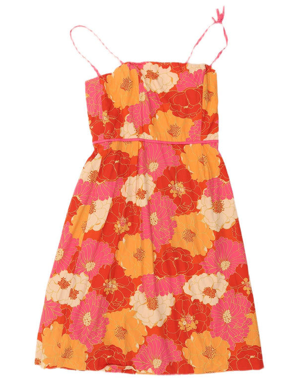 Kathlin Argiro Womens A-Line Dress US 12 Large Multicoloured Floral