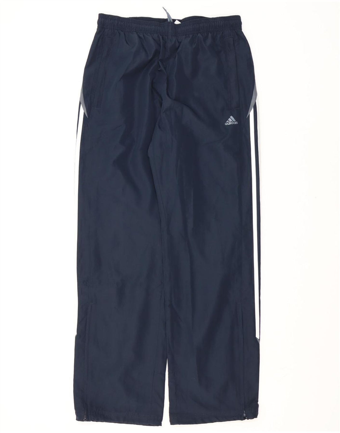 Adidas Mens Climalite Tracksuit Trousers Medium  Navy Blue Polyester