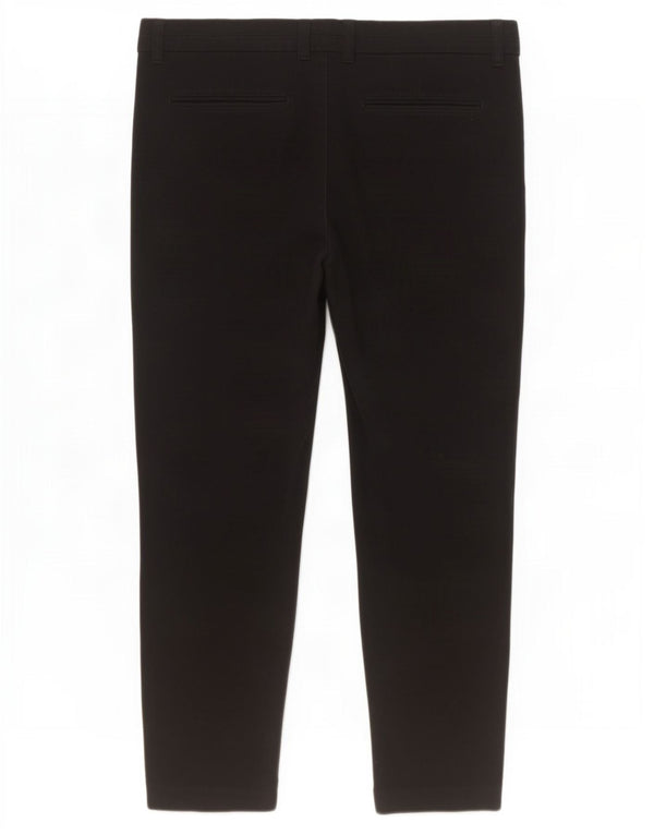 Gap Womens Slim Casual Trousers UK 18 XL W36 L28 Black Cotton