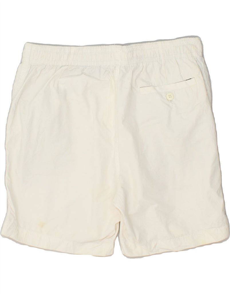 NAUTICA Mens Chino Shorts Medium W32  White Cotton | Vintage Nautica | Thrift | Second-Hand Nautica | Used Clothing | Messina Hembry 