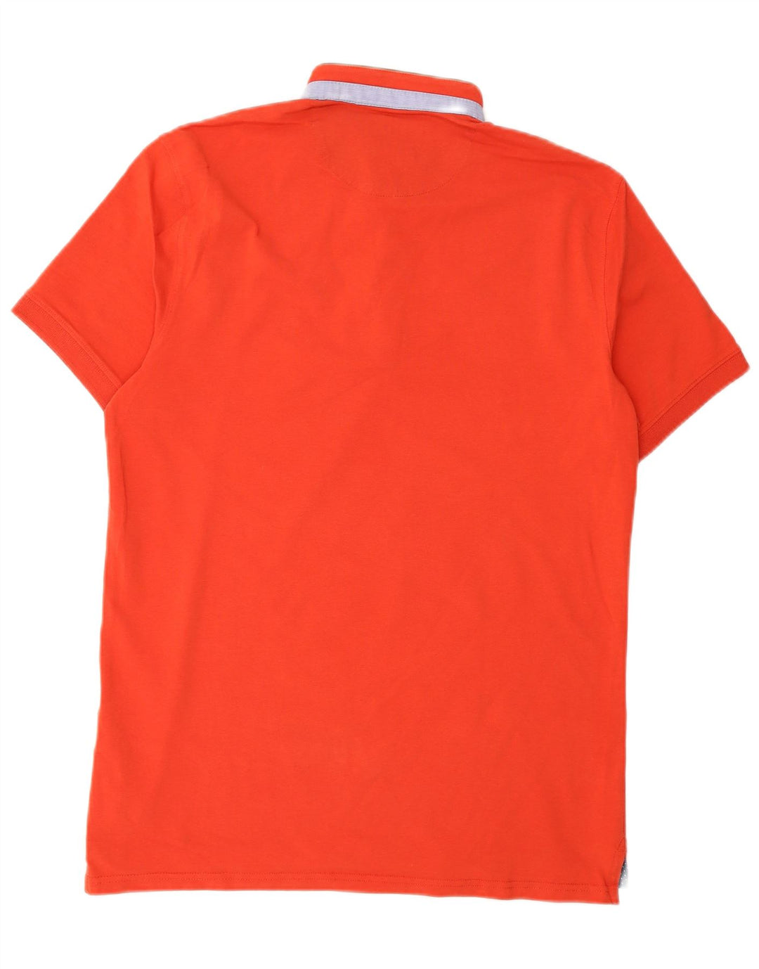 Massimo Dutti Mens Polo Shirt Medium Red Cotton