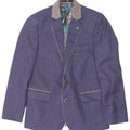 JP 1880 Boys 2 Button Blazer Jacket 4-5 Years Navy Blue Polyester
