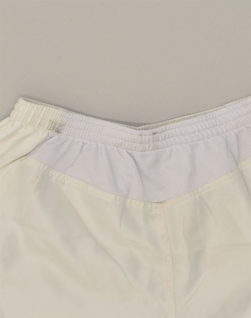 VINTAGE Mens Sport Shorts XL White Polyester | Vintage Vintage | Thrift | Second-Hand Vintage | Used Clothing | Messina Hembry 