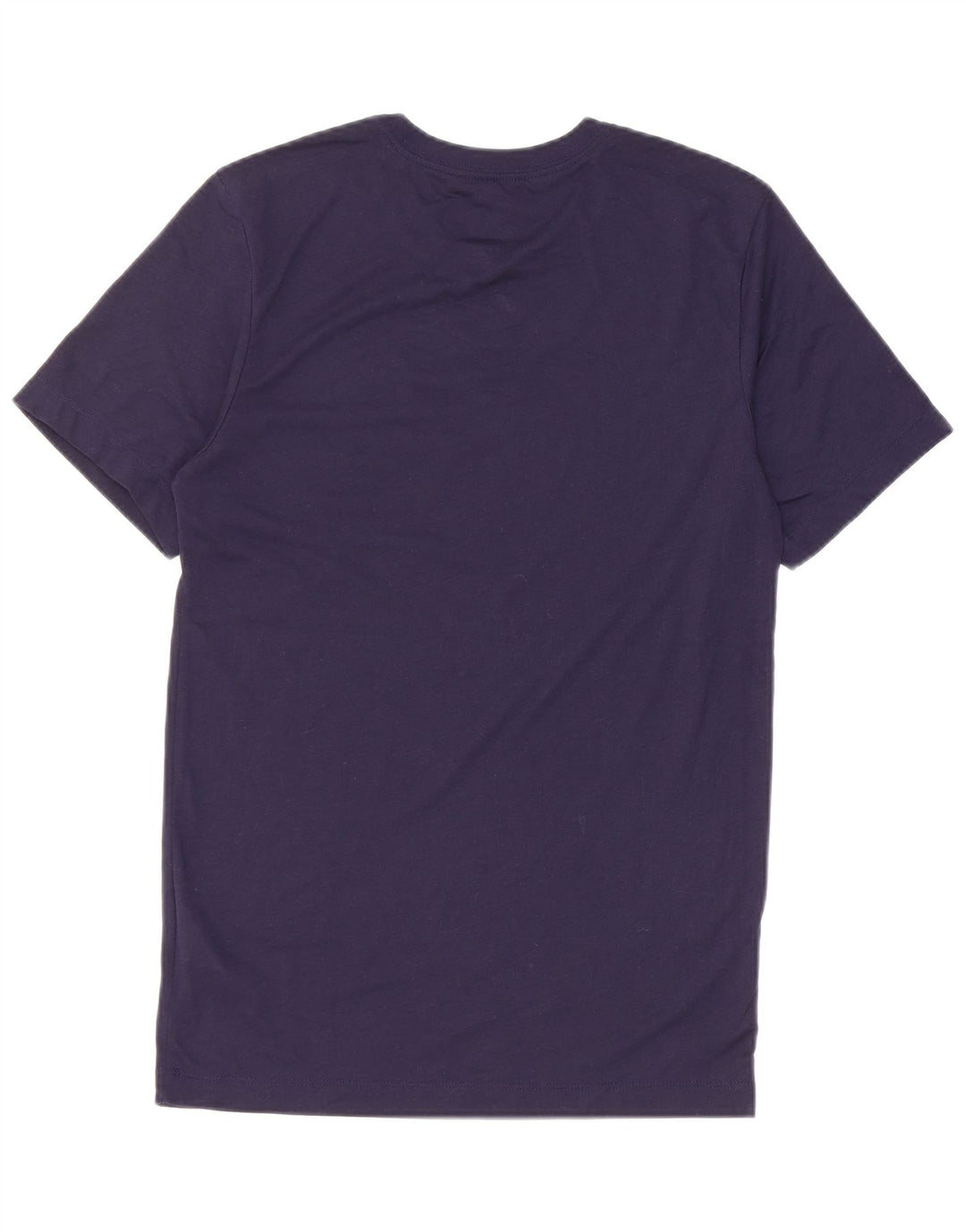 NIKE Mens Dri Fit Graphic T-Shirt Top XS Navy Blue Polyester