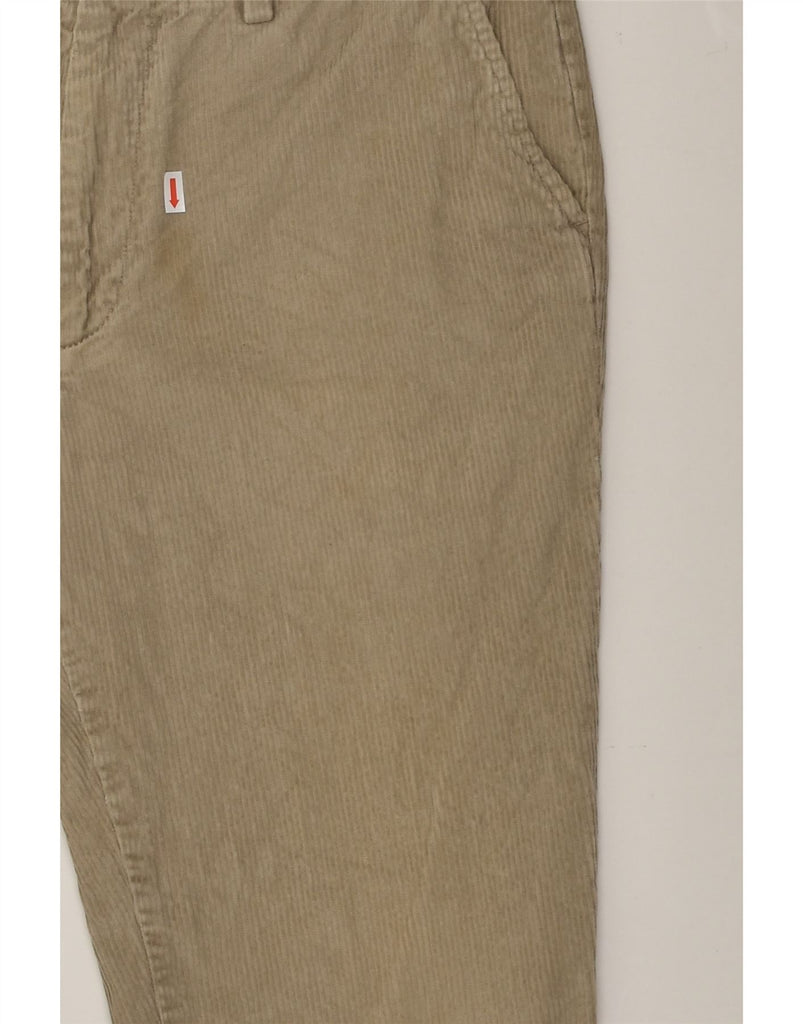 NAUTICA Mens Straight Corduroy Trousers W34 L30 Beige Cotton | Vintage Nautica | Thrift | Second-Hand Nautica | Used Clothing | Messina Hembry 