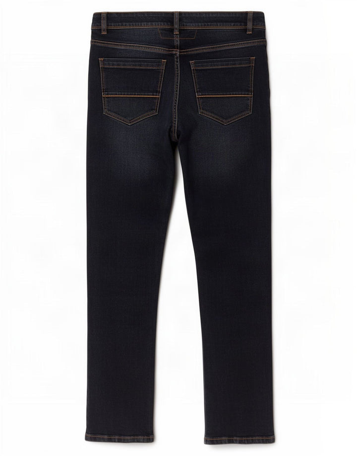 Dack's Mens Slim Jeans IT 46 Small W30 L29 Navy Blue Cotton