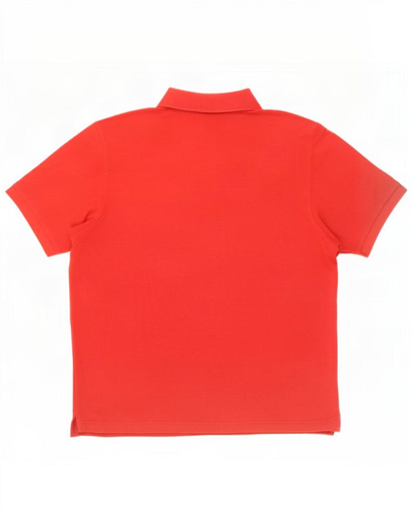 Champion Mens Polo Shirt Medium Red