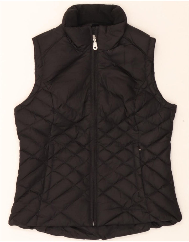 EDDIE BAUER Womens Padded Gilet UK 6 XS Black Polyester Vintage Eddie Bauer and Second-Hand Eddie Bauer from Messina Hembry 