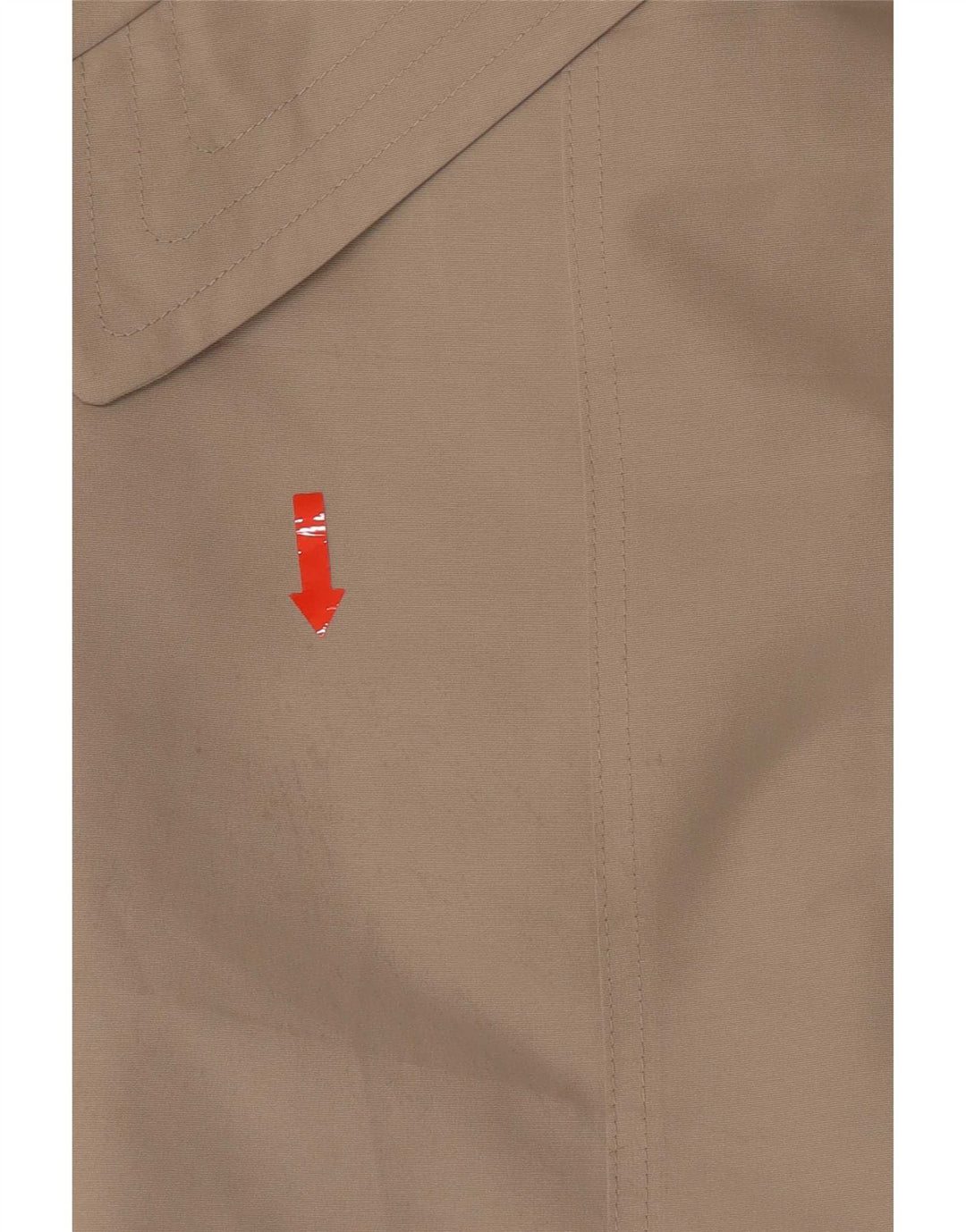 Marks & Spencer Womens Trench Coat UK 12 Medium Beige Polyester Classic