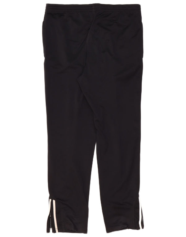 Adidas Mens Tracksuit Trousers Medium Black Polyester