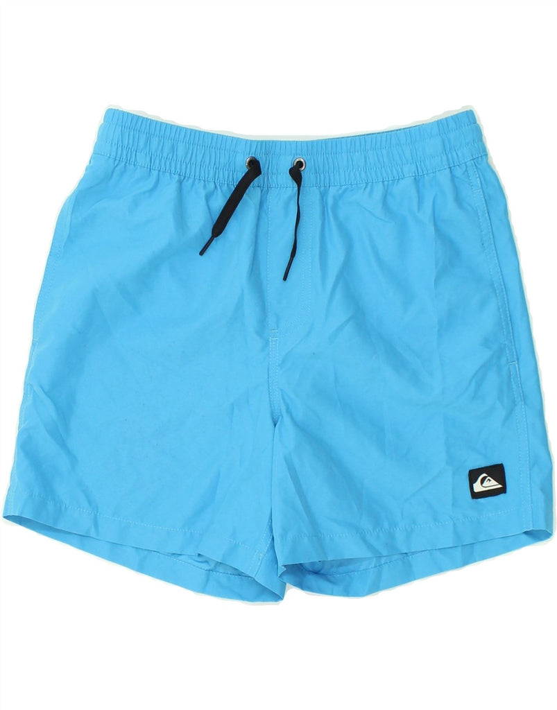 QUIKSILVER Boys Sport Shorts 13-14 Years Large Blue | Vintage Quiksilver | Thrift | Second-Hand Quiksilver | Used Clothing | Messina Hembry 