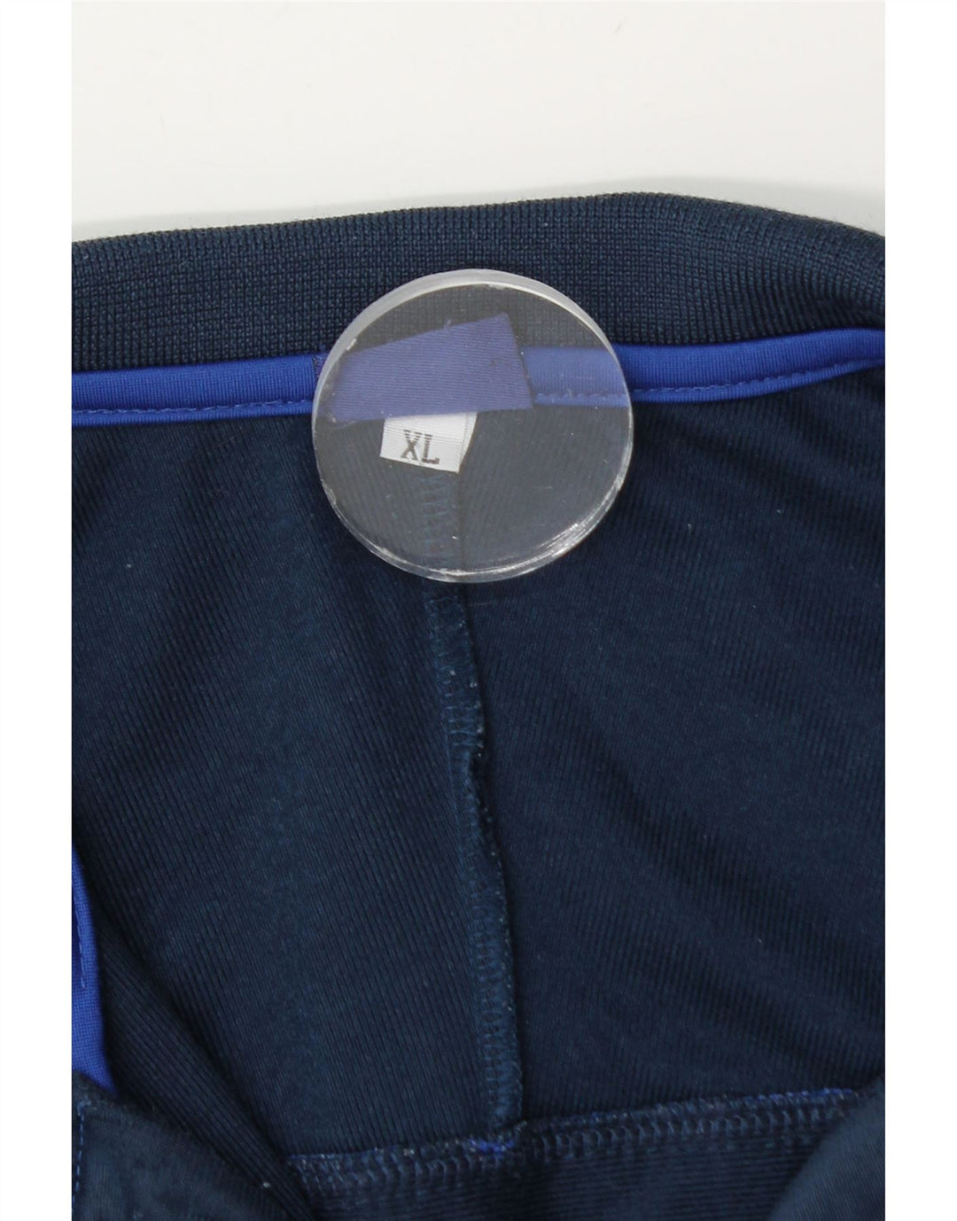 Asics Mens Tracksuit Top Jacket XL Navy Blue Polyester