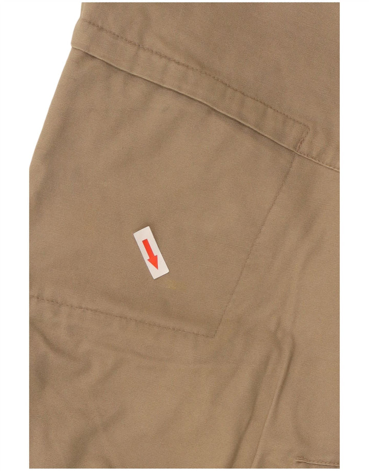 Jack Wolfskin Mens Cargo Bermuda Shorts W33 Large Beige Cotton