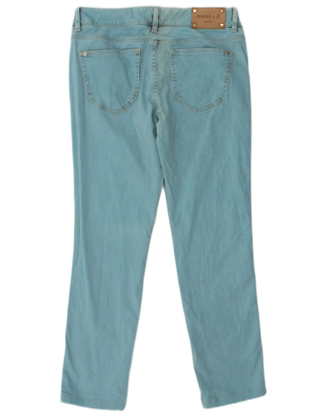 GUESS BY MARCIANO Womens Regular Fit Slim Jeans W31 L27 Blue Cotton