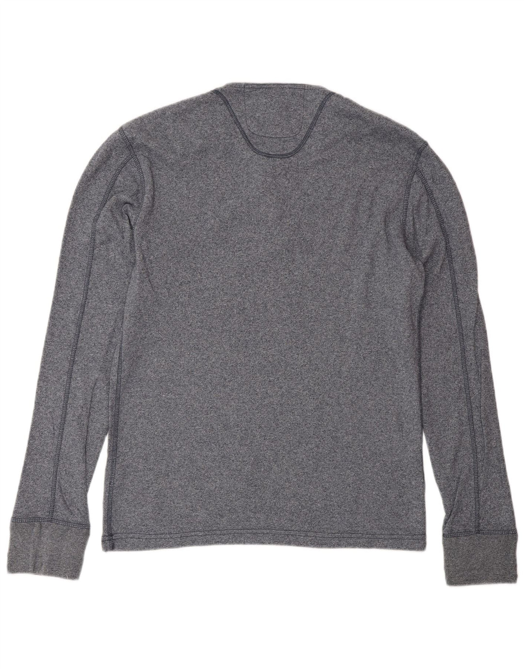 SUPERDRY Mens Top Long Sleeve XL Navy Blue Cotton