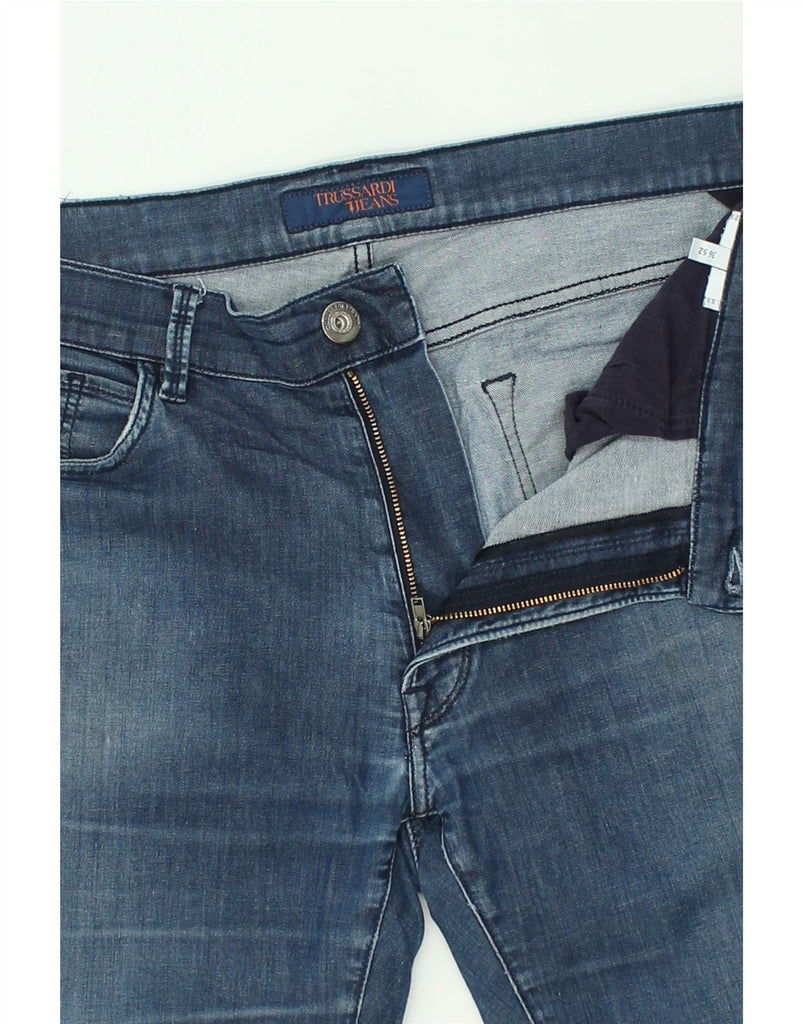 TRUSSARDI Mens Slim Jeans W36 L30 Blue | Vintage Trussardi | Thrift | Second-Hand Trussardi | Used Clothing | Messina Hembry 