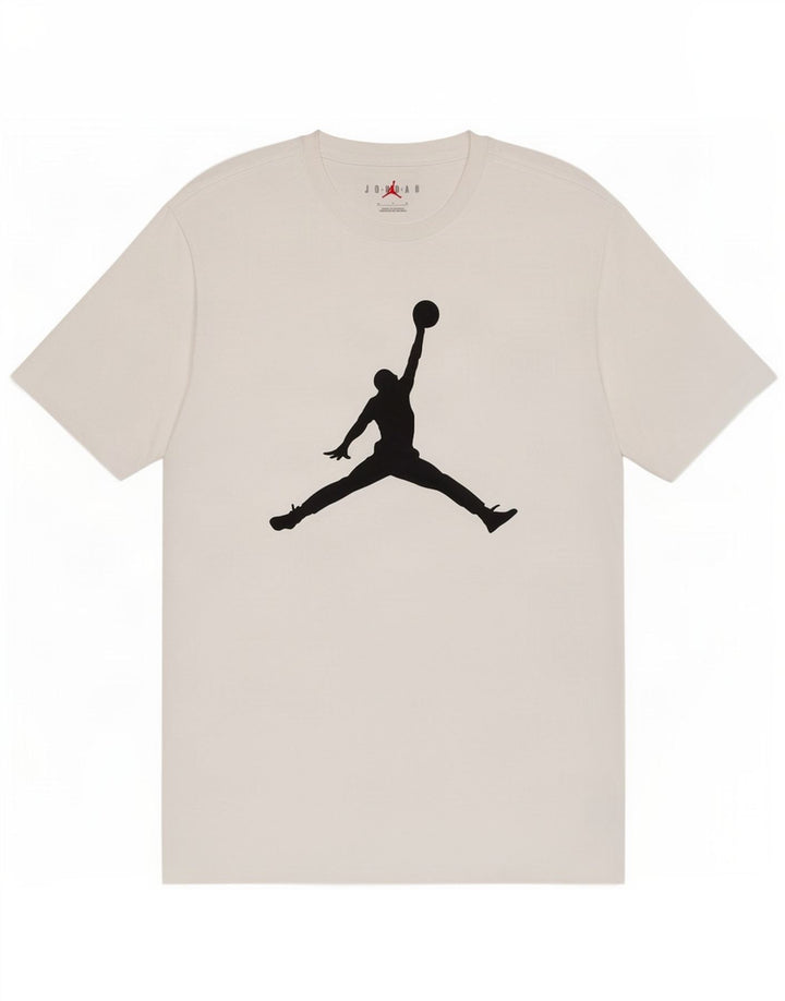 Jordan Mens Graphic T-Shirt Top Medium White Cotton