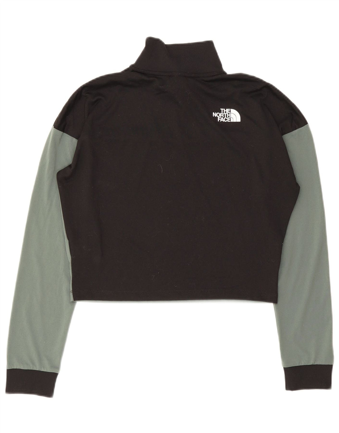 The North Face Womens Graphic Pullover Tracksuit Top UK 14 Medium Khaki