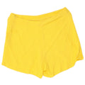 VINTAGE Womens Casual Shorts W28 Medium Yellow