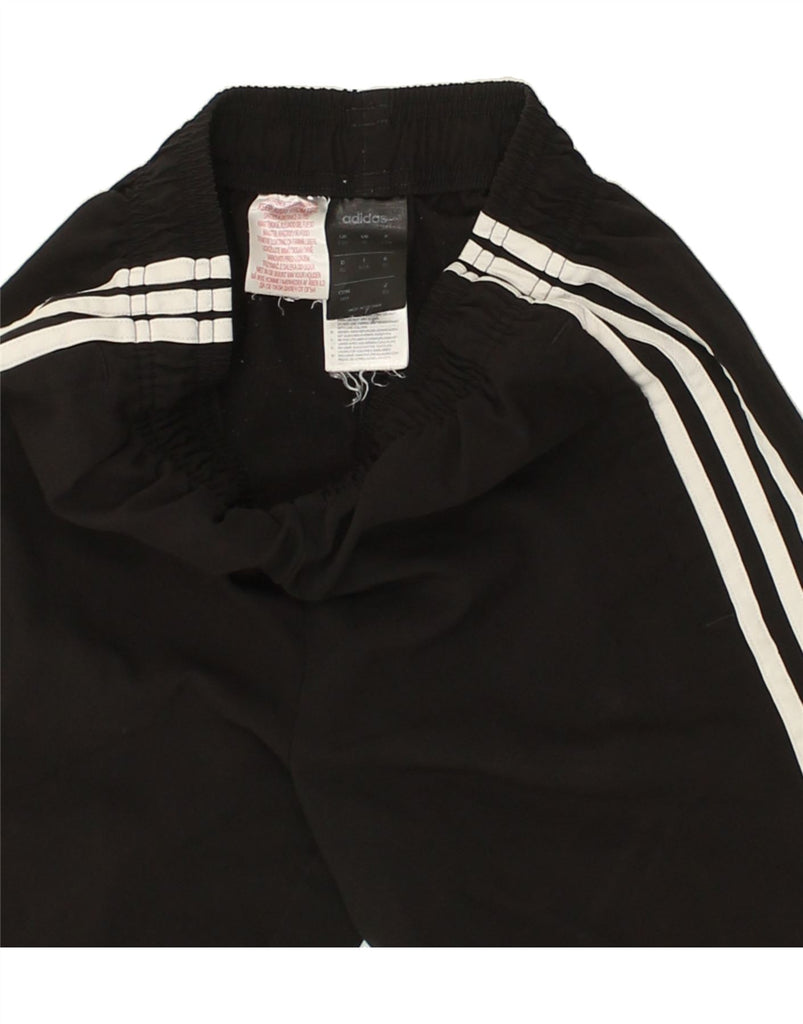 ADIDAS Boys Sport Shorts 11-12 Years Black Polyester | Vintage Adidas | Thrift | Second-Hand Adidas | Used Clothing | Messina Hembry 