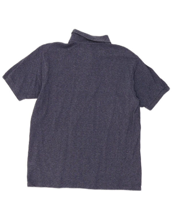Lacoste Mens Classic Fit Polo Shirt Size 5 Large Navy Blue Cotton