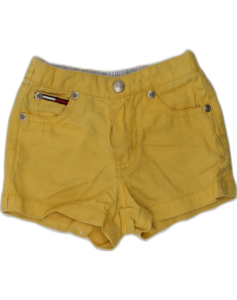 TOMMY HILFIGER Girls Denim Shorts 2-3 Years W18 Khaki Cotton | Vintage Tommy Hilfiger | Thrift | Second-Hand Tommy Hilfiger | Used Clothing | Messina Hembry 