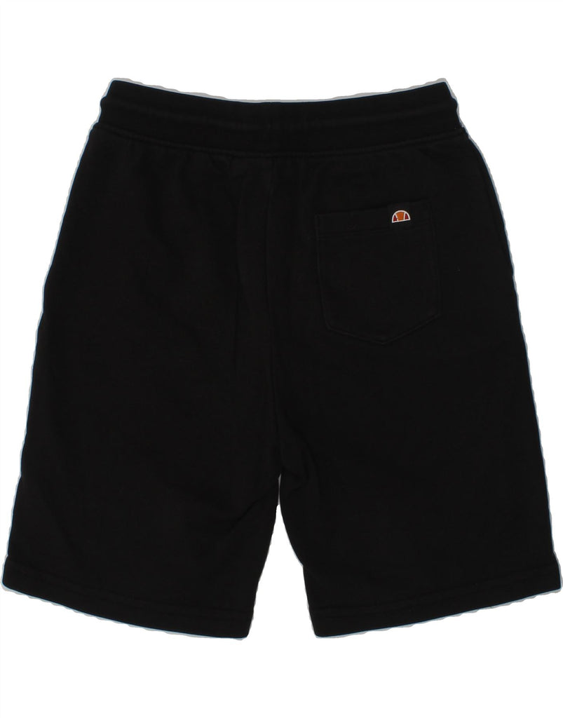 ELLESSE Boys Sport Shorts 9-10 Years Black Cotton | Vintage Ellesse | Thrift | Second-Hand Ellesse | Used Clothing | Messina Hembry 