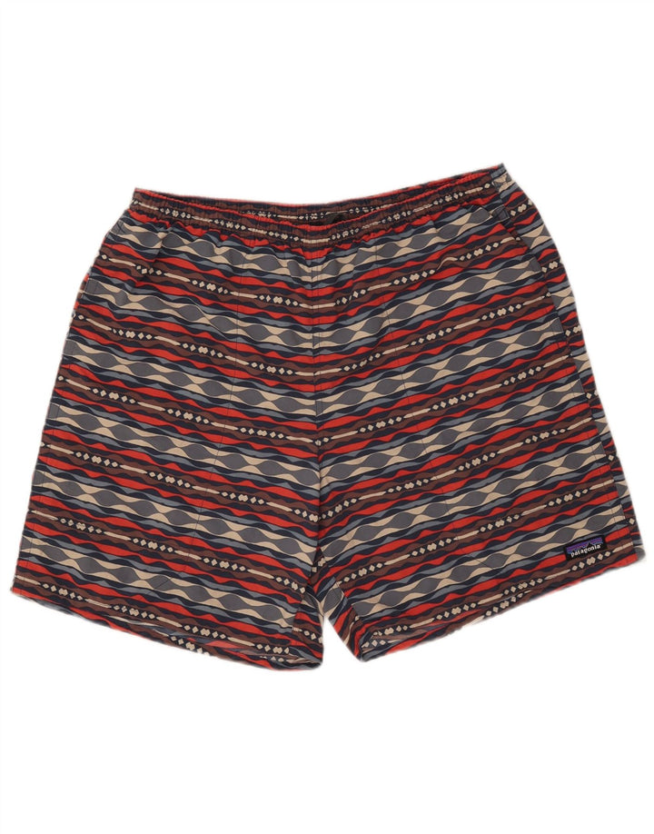 Patagonia Mens Swimming Shorts Large Multicoloured Geometric